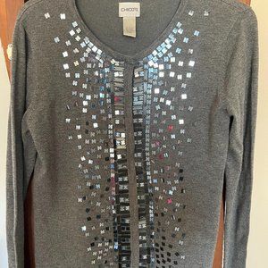 Gray Chicos button up